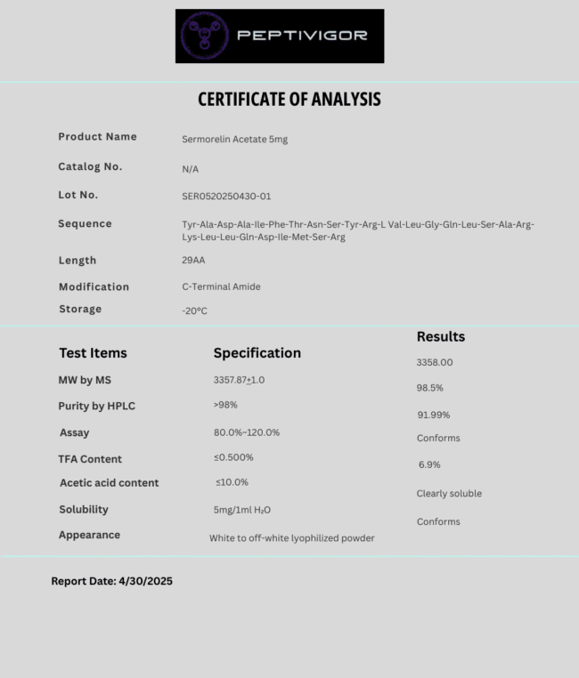 Sermorelin 5mg - Image 2