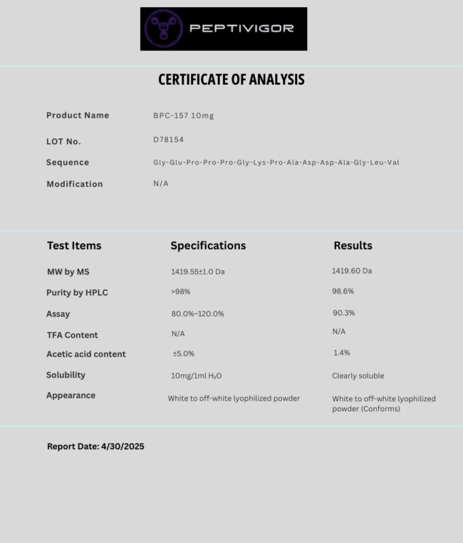 BPC-157 10mg - Image 2