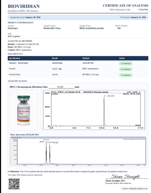 peptivigor retatrutide Ret/GLP-3 – PeptiVigor