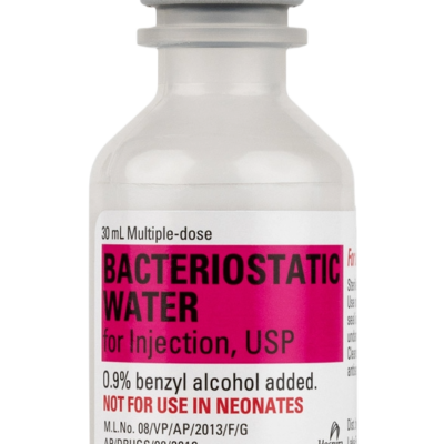 Bacteriostatic Water 30mL (Recommended For All Peptides) (Hospira)